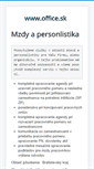 Mobile Screenshot of office.sk