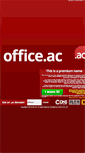 Mobile Screenshot of office.ac